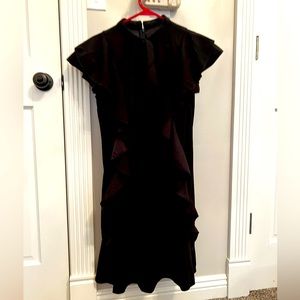 Super cute, Black Ruffle Dress